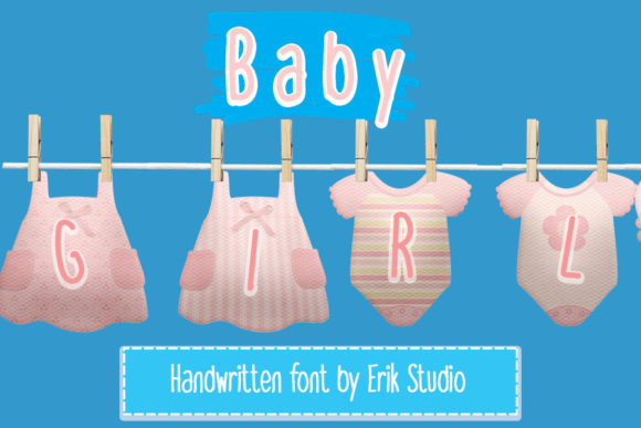 Baby Girl: A Creative Font That Balances Charm and Professionalism