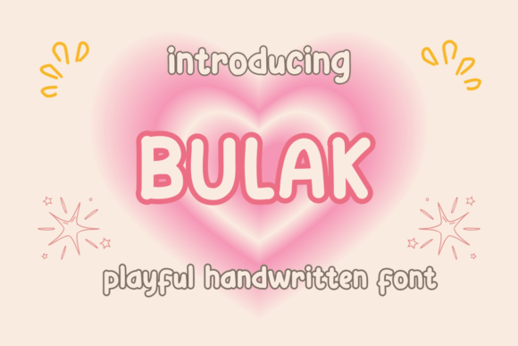 Bulak: A Quirky Display Font for Modern Creatives