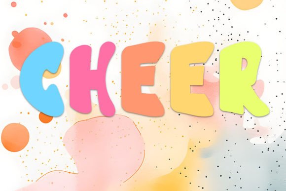 Cheer: The Quirky All-Caps Font for Standout Designs