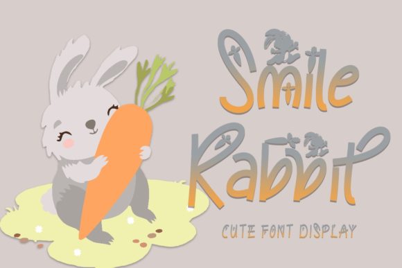 Discovering the Charm of the Smile Rabbit Typeface