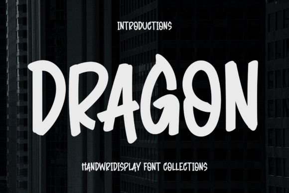 Dragon: A Playful Display Font for Joyful Designs