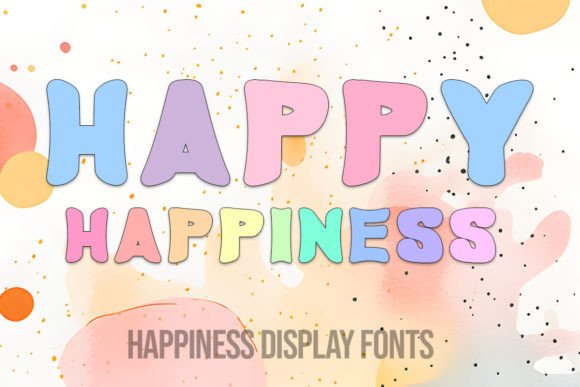 Infuse Energy and Joy: Unleashing the Happiness Display Font