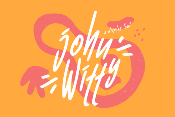 John Witty: The Display Font That Commands Attention