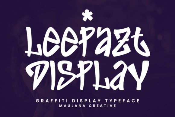 Leepazt Graffiti Display Font: Injecting Urban Energy Into Your Brand