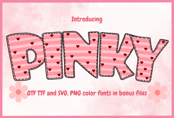 Pinky: The Playful Display Font That Brings Designs to Life