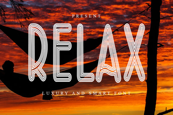 Relax: The Cool, Bold Font for Standout Designs