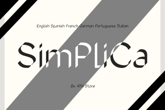 Simplica: The Sharp Edge of Modern Typography