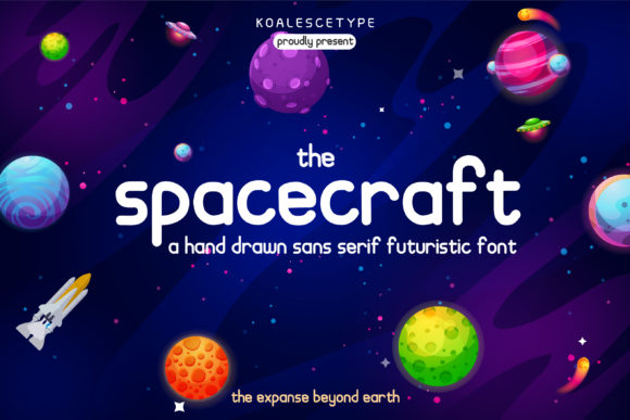 Spacecraft: A Cool Display Font for Modern Branding