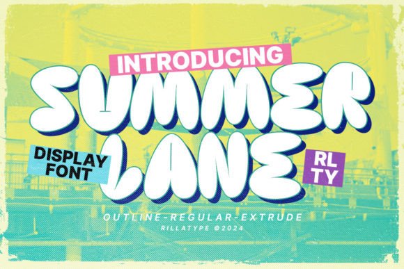 Summerlane: Capturing the Carefree Vibe of Summer in a Font
