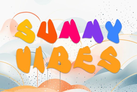 Sunny Vibes: Your New Favorite Creative Display Font